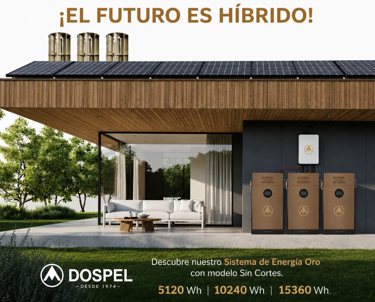 Sistema energ&eacute;tico Dospel Gold Bank